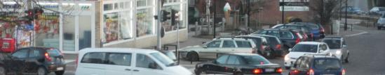 Ständiger Gefahrenherd: Die Einmündund der Ochsenzoller Straße in die Ohechaussee (Foto: Infoarchiv) Chaos auf der Kreuzung Ohechaussee/Ochsenzoller Straße