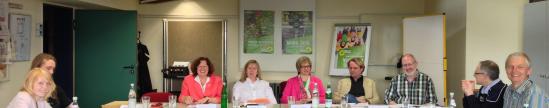 Rathaus Norderstedt: Die Bündnisgrünen präsentieren ihr Wahlprogramm (Foto: Grüne) Norderstedts Grüne bei der Päsentation ihres Wahlprogrammes