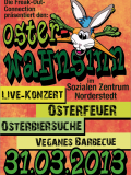 Konzertflyer von der "Freak Out Connection" Veranstaltungsflyer der Freak Out Connection