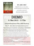 Demoflyer "Wir wollen leben!" Demoflyer "Wir wollen leben"
