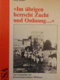 1987 veröffentlichte Willy Klawe ein Buch über das KZ Wittmoor, Titel: "Im übrigen herrscht Zucht und Ordnung ..." Buchdeckel "Im übrigen herrscht Zucht und Ordnung ..."