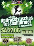 Veranstaltungsflyer ganz in grün