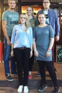 Der Neue Juso-Kreisvorstand: Lasse Jürs, Lisa Behncke, Mario Gundlach, Darina Wandersee, Jana Stuth, (nicht auf dem Bild: Marius Menzel), Foto: Jusos Neuer Kreisvorstand Jusos Segeberg, Foto, Jusos
