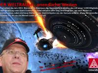 Der Weltraum ... unendliche Weiten (Bildmontage zum Zabel-Abschied) Der Weltraum ... unendliche Weiten (IGM-Grafik zum Zabel-Abschied)