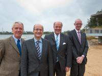 v.r.n.l.: Kai Jörg Evers, Hans-Joachim Grote, Jens Seedorff, Reimer Meier v.r.n.l.: Kai Jörg Evers, Hans-Joachim Grote, Jens Seedorff, Reimer Meier
