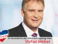 Wahlwerbung von Stefan Weger (Foto: SPD Segeberg) Wahlwerbung von STefan Weber