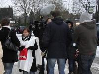 Protest vor dem Schlecker XXL-Markt in Norderstedt, Januar 2010 (Foto: ver.di) Protest vor Schlecker XXL in Norderstedt im Januar 2010
