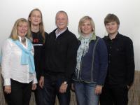 Der neue Grünen-Vorstand in Norderstedt (v.l.): Regina Spörel, Tobias Törber, Thomas Ruppel, Katrin Schmieder und Marc Muckelberg (Foto: Grüne) Der neue Vorstand der Norderstedter Grünen