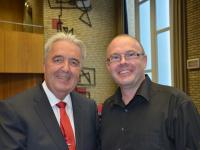 Der neue Bezirksamtsleiter Harald Rösler (li.) und GAL-Fraktionschef Michael Werner-Boelz (Foto: GAL) Bezirksamtsleiter Harald Rösler und GAL-Fraktionschef Michael Werner-Boelz
