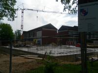 Neubau der Gemeinschaftsschule Harksheide, Mai 2012 (Foto: Infoarchiv) Baustelle der Gemeinschaftsschule Harksheide im Mai 2012