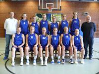 Bejubeln den Zweitliga-Aufstieg: Die Basketballerinnen des SC Alstertal-Langenhorn (Foto: SCALA) Teamfoto der SCALA-Basketballerinnen
