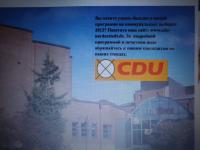 Die CDU wird international: Auszug des russischen Wahlprogramms (Grafik: Infoarchiv) Das CDU-Programm auf russisch