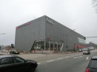 Unfertige "Wichert Welt" mit Supermarkt, Läden und Arztpraxen, Büros, Foto: Infoarchiv Unfertige "Wichert Welt" mit Supermarkt, Läden und Arztpraxen, Büros