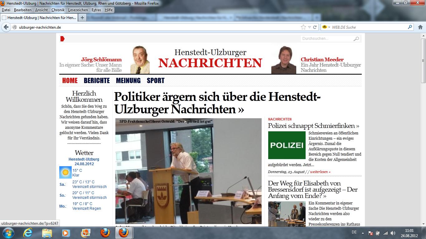 Nachrichten Norderstedt Nachrichten Norderstedt